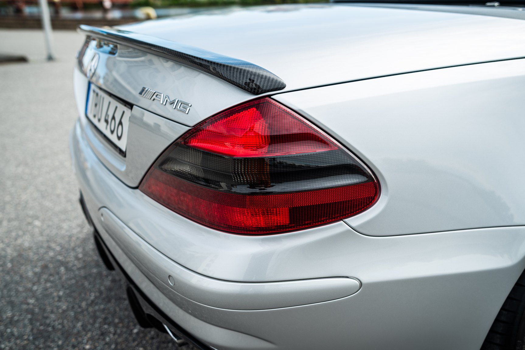 Exterior image of 2002 Mercedes SL 55 AMG