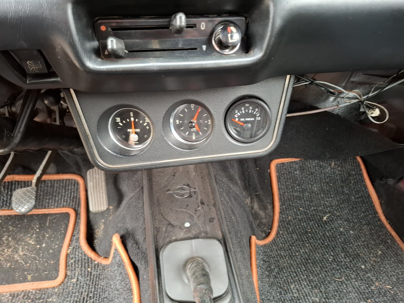 Interior image of 1969 Opel Kadett B rallye