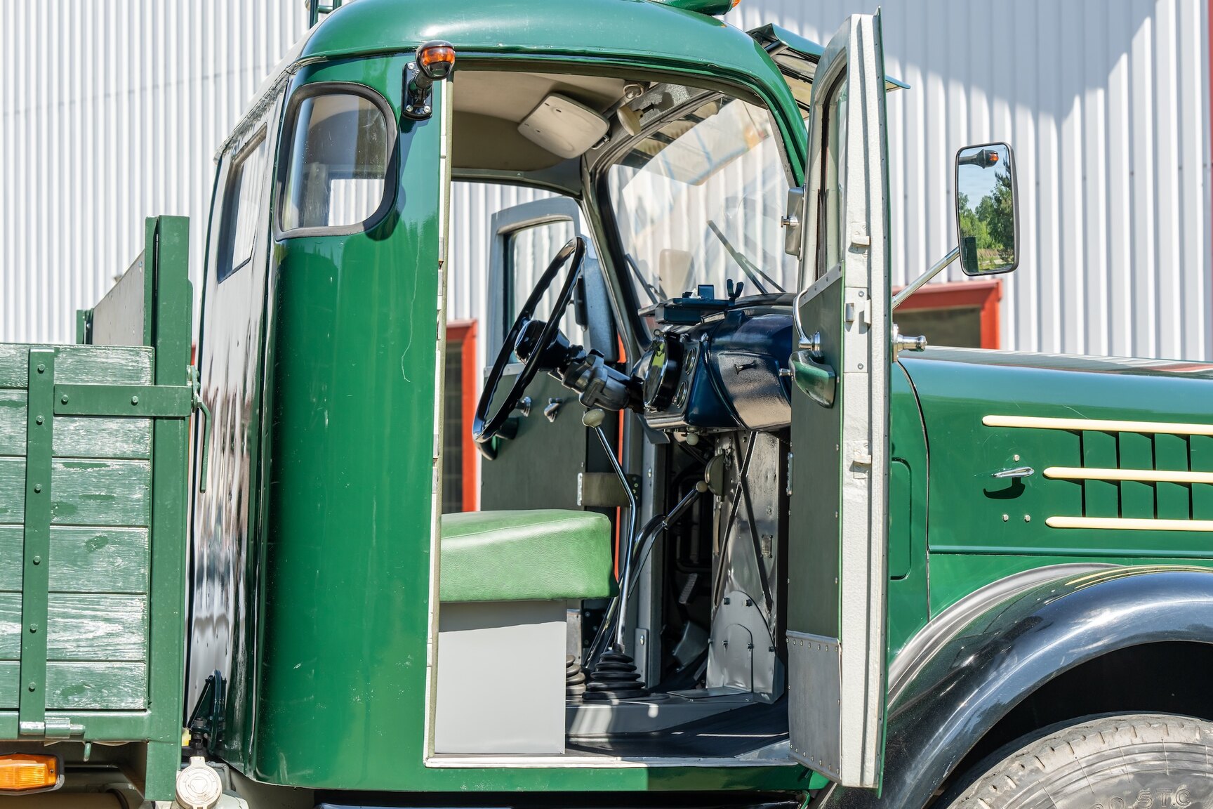 Innenraumfoto von 1956 Scania Vabis L71