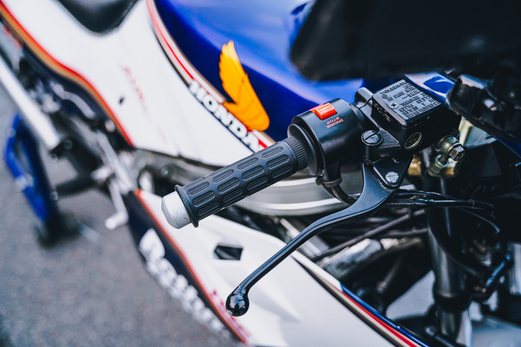 Exterior image of 1986 Honda NS400R Rothmans Replica