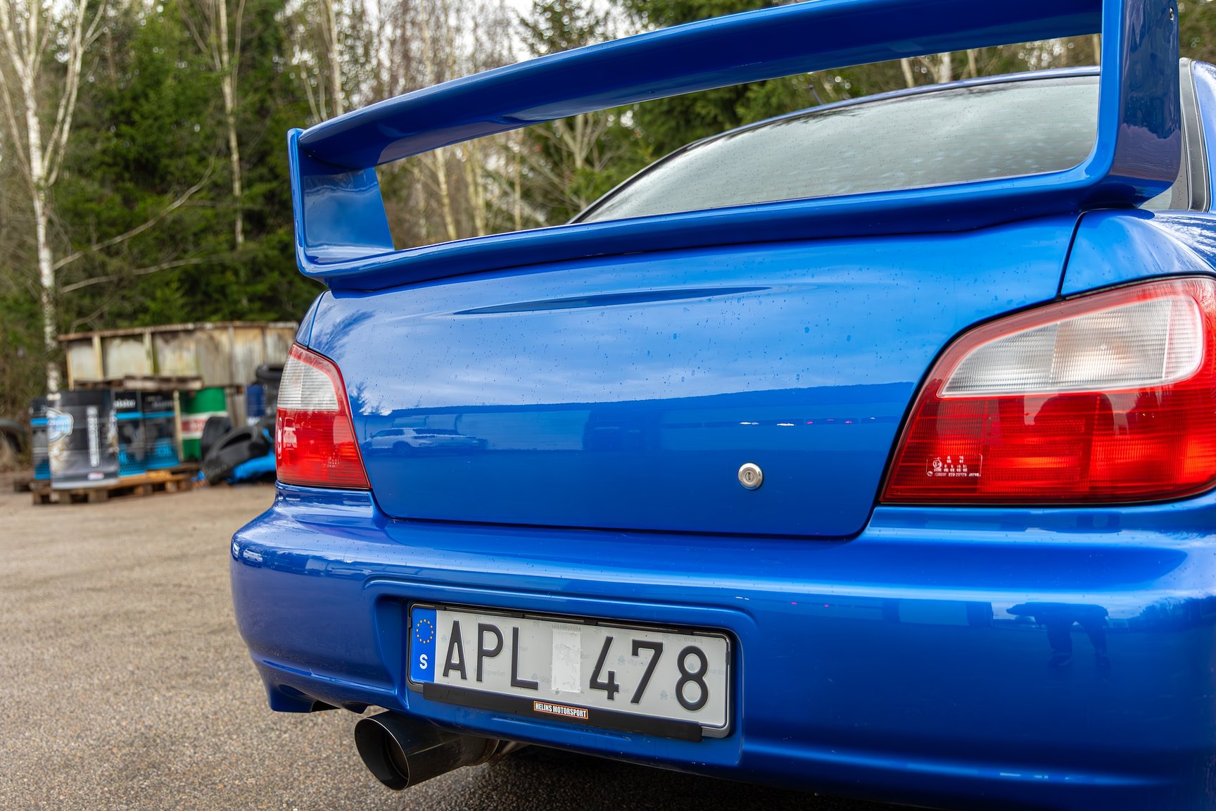 Aussenfoto 2001 Subaru Impreza 2.0 WRX Turbo 4WD