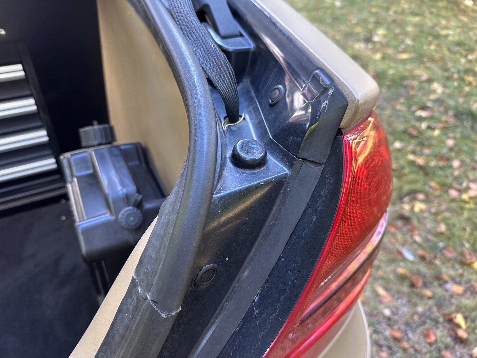 Interiörbild 2001 Mercedes-Benz CL600/ML 55 AMG