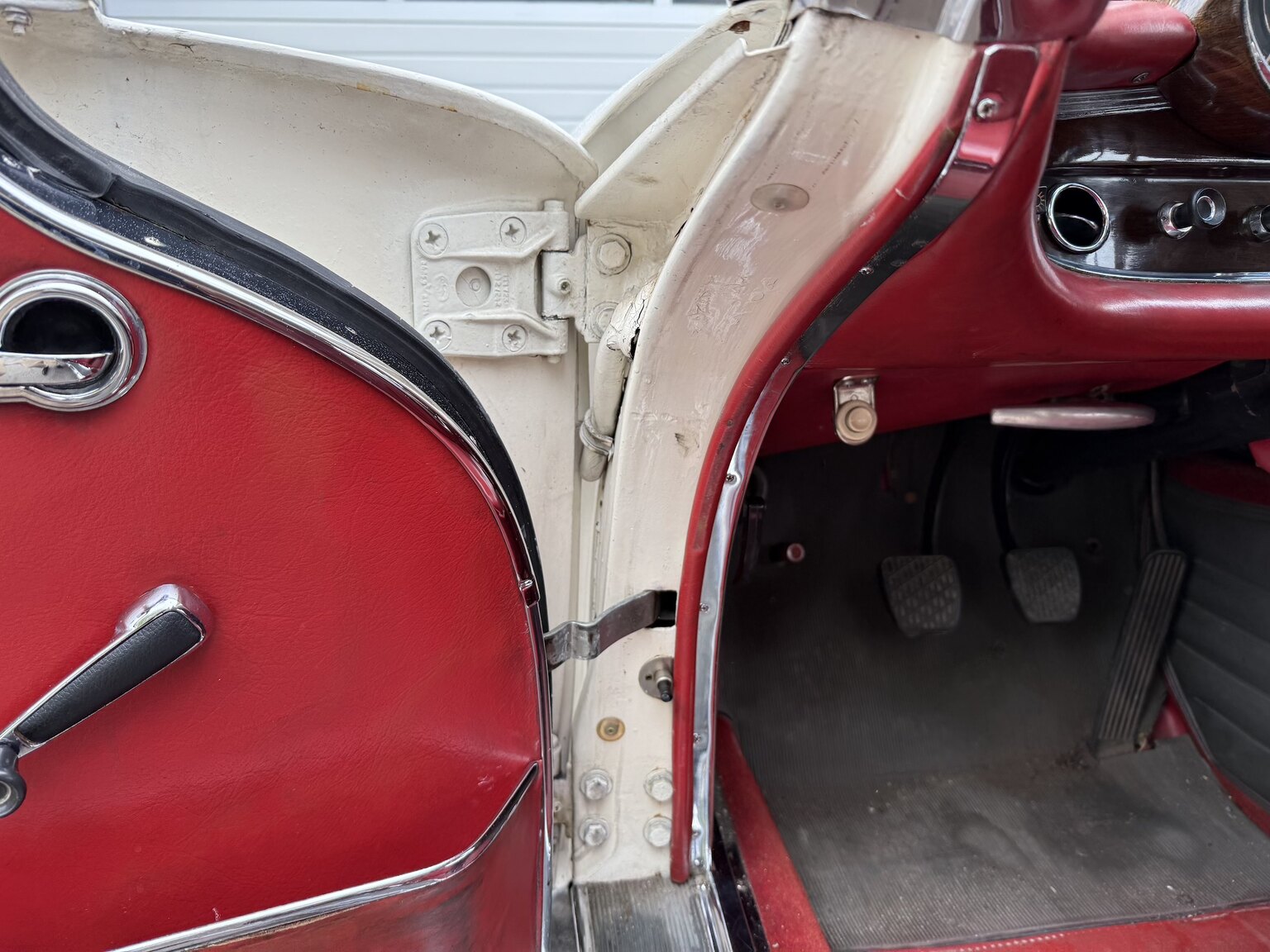 Interiörbild 1963 Mercedes-Benz 220 SE