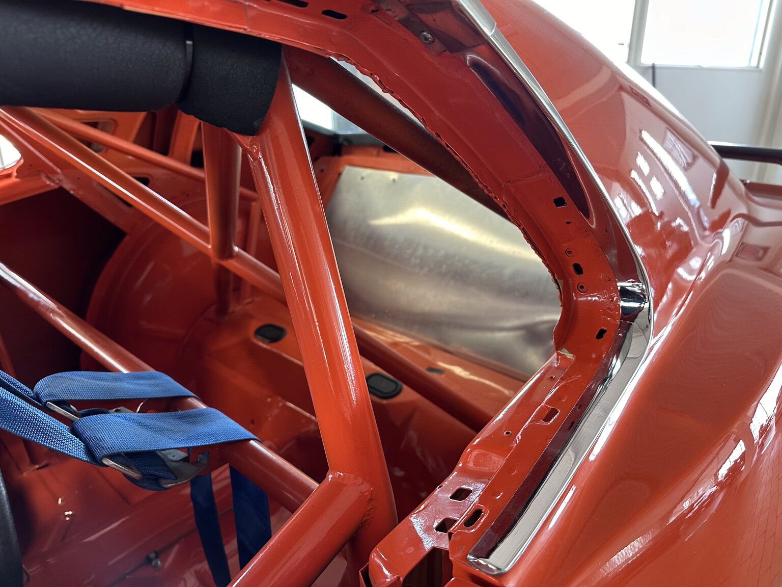 Exterior image of 1969 Ford Mustang Fastback Boss Race Car