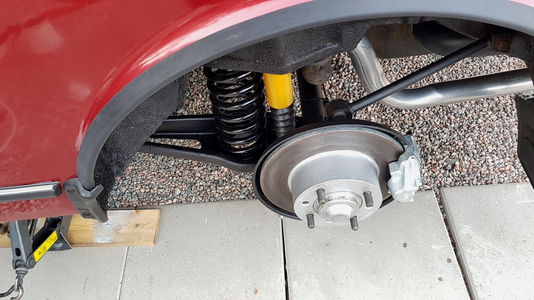 1980 Saab 99 Turbo unikum, Mekanik