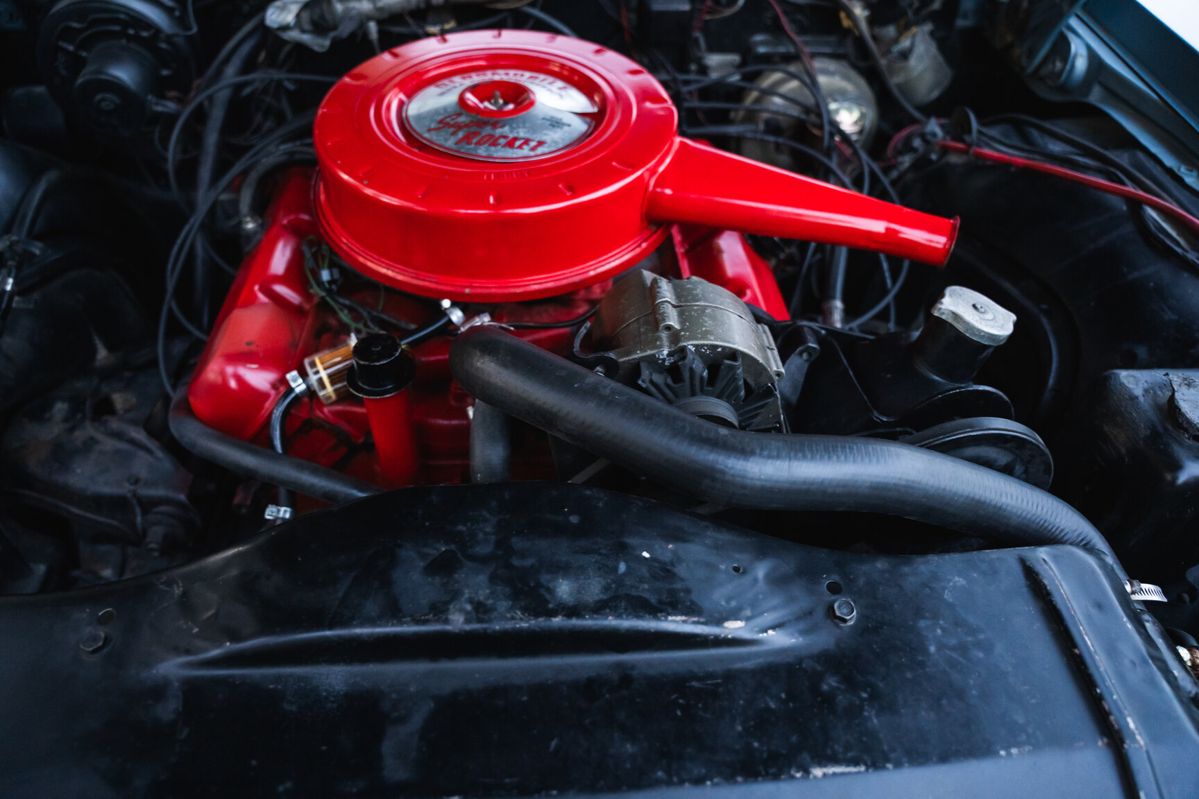 Image of 1966 Oldsmobile Dynamic 88 Celebrity (18) mechanics