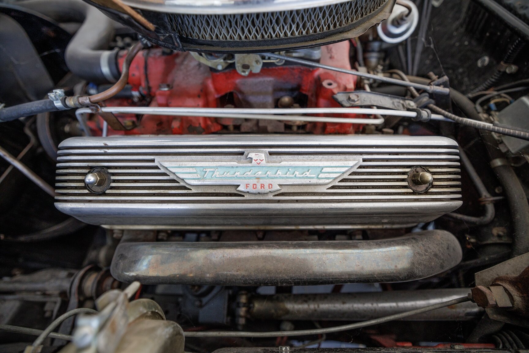Image of 1956 Ford Thunderbird mechanics