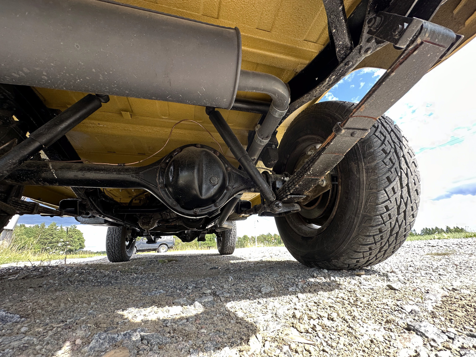 Image of 1976 Toyota Land Cruiser BJ40 mechanics