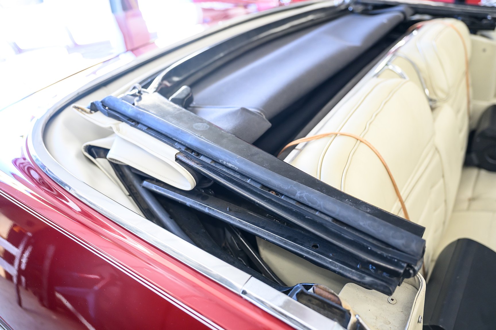 Interiörbild 1970 Oldsmobile Ninety-Eight Convertible 7.5 V8