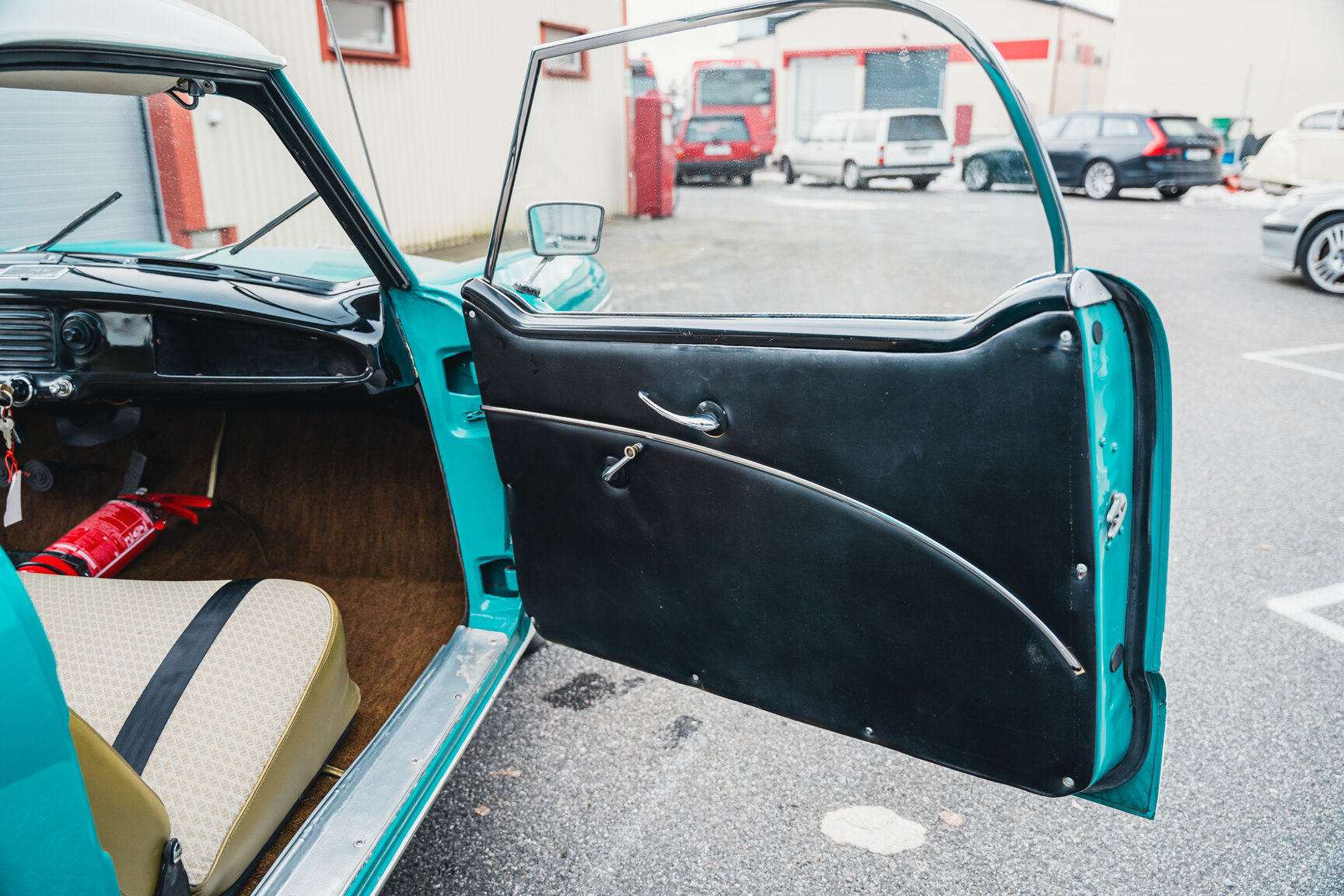 Innenraumfoto von 1956 Hudson Metropolitan
