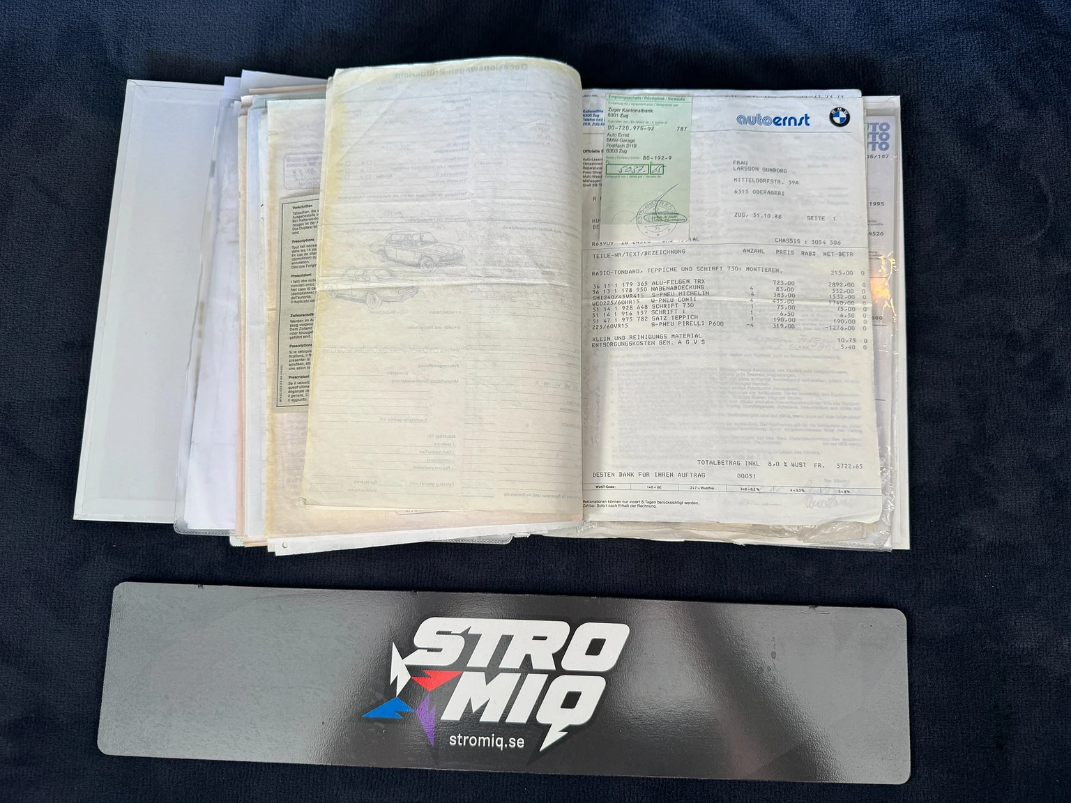 Dokumentation, 1989 BMW 750iA (10)