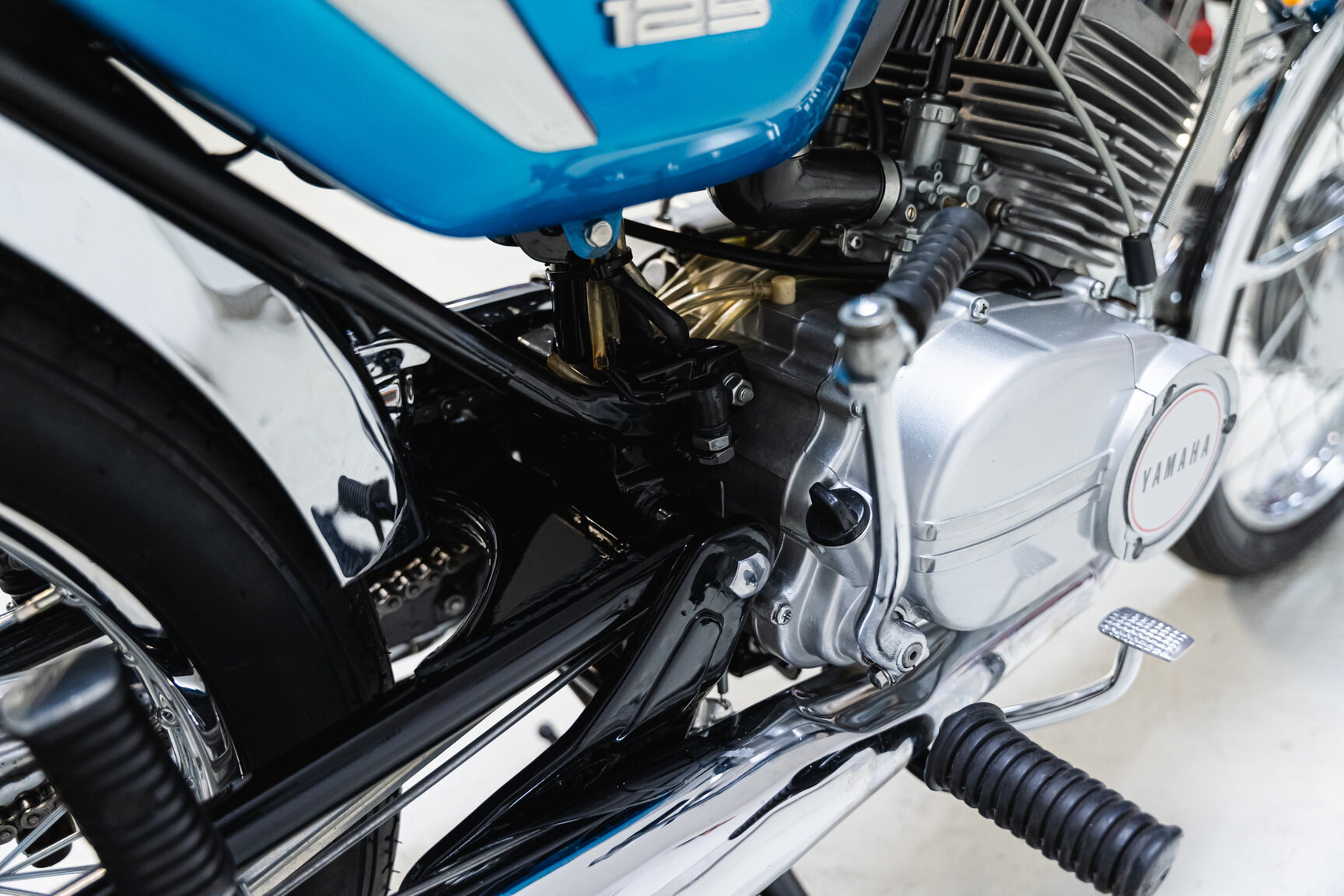 Image of 1972 Yamaha AS3 mechanics