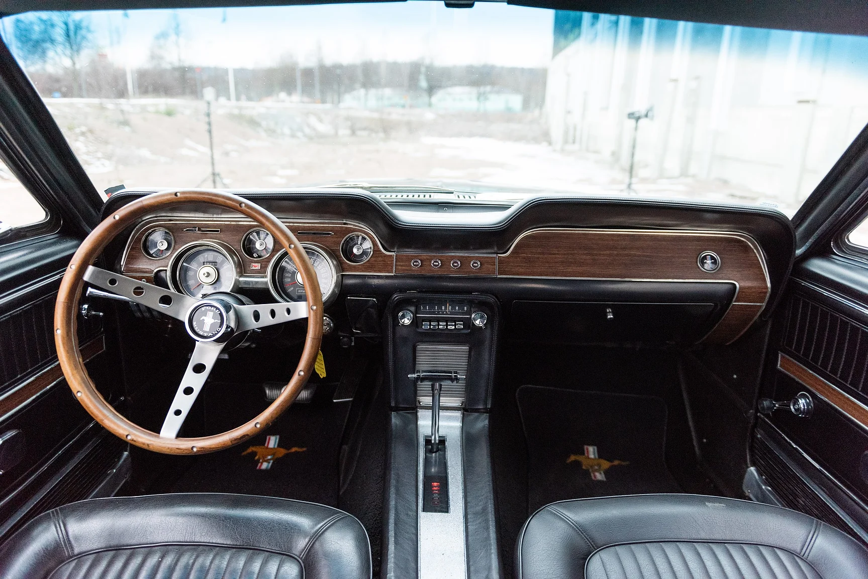 Interiörbild 1968 Ford Mustang GTA S-Code (2)