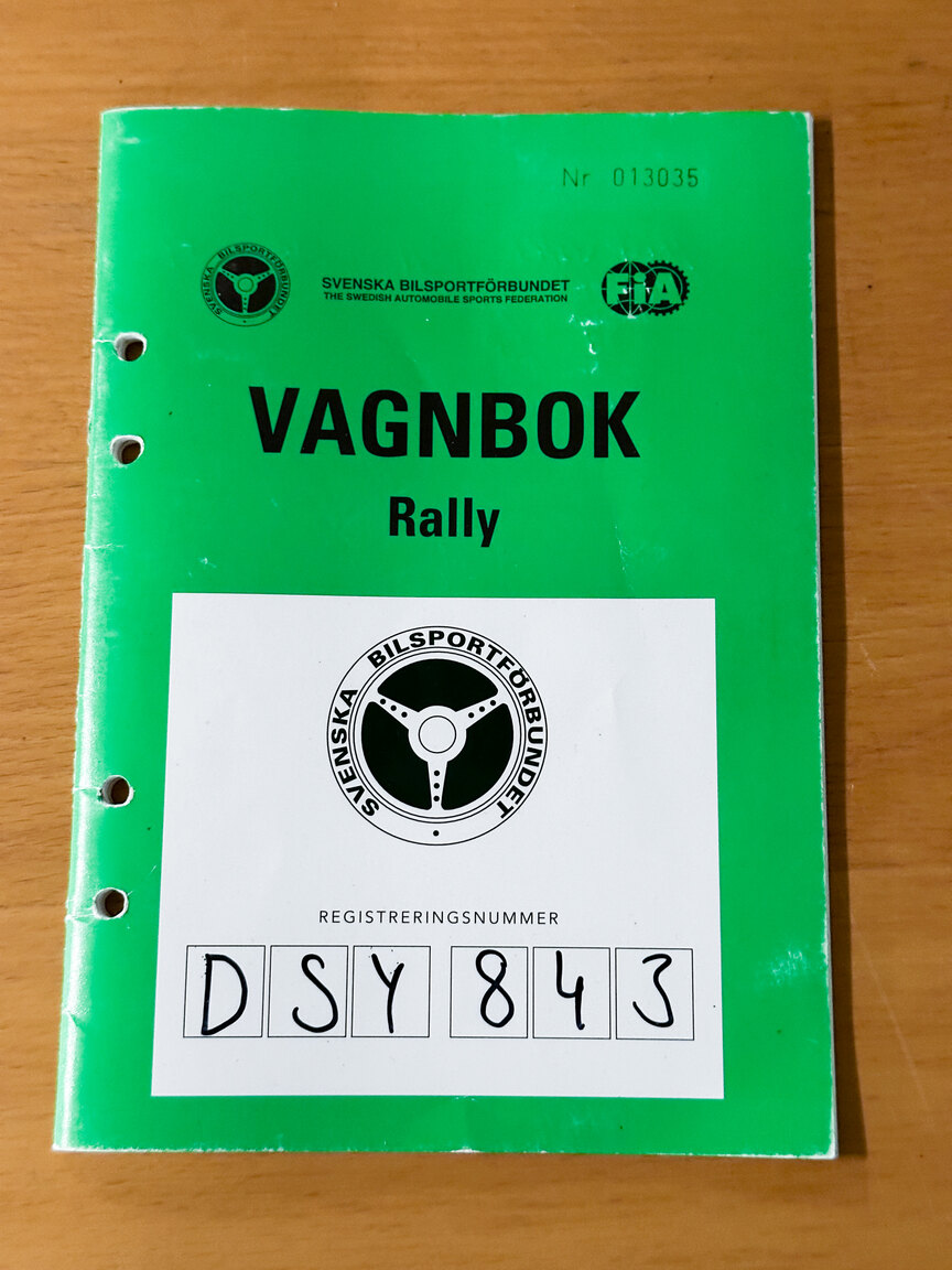 Documentation for 1977 Porsche 911 RSR Rallycar
