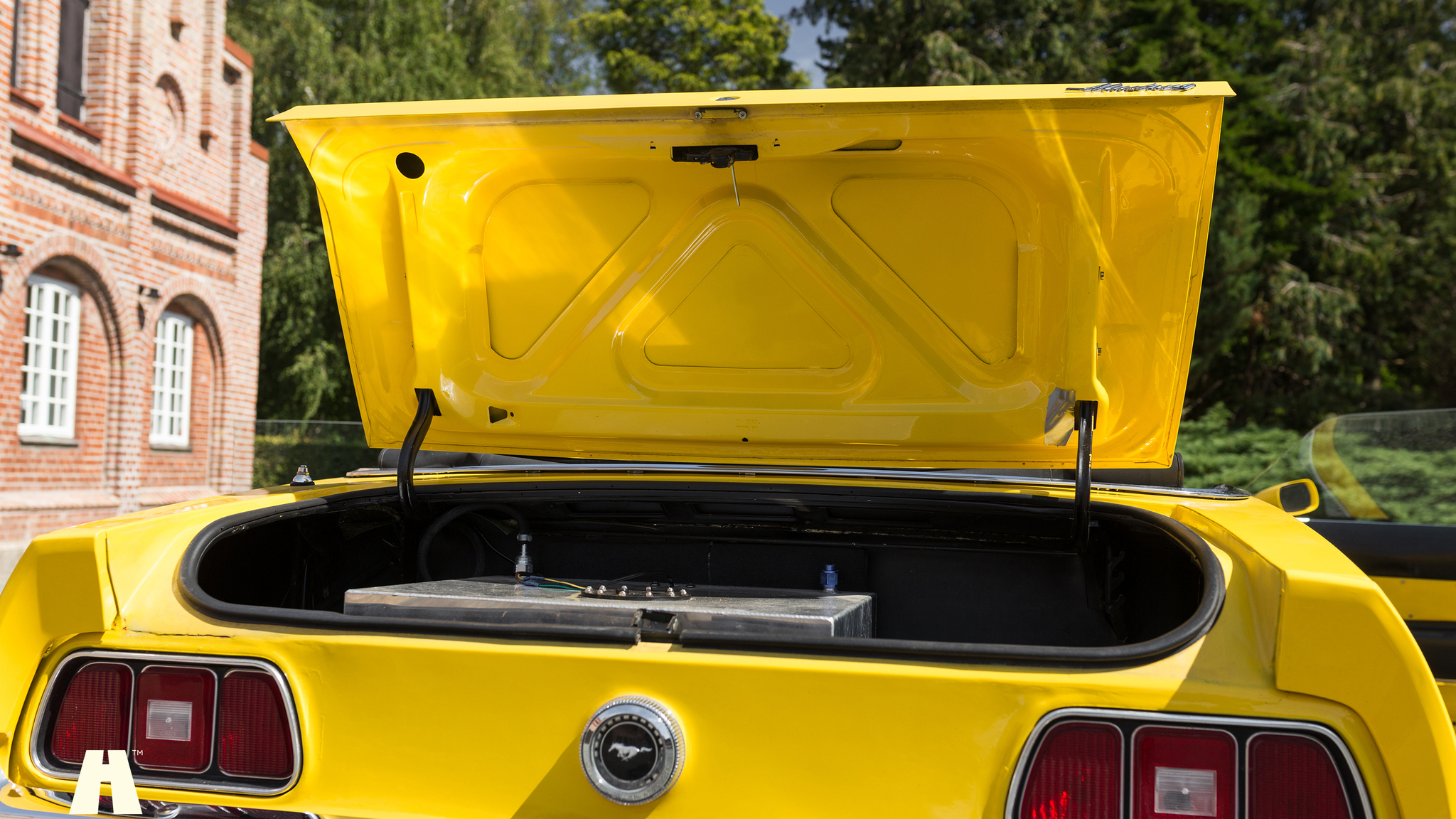 Interiörbild 1971 Ford Mustang 429 Cabriolet (80)