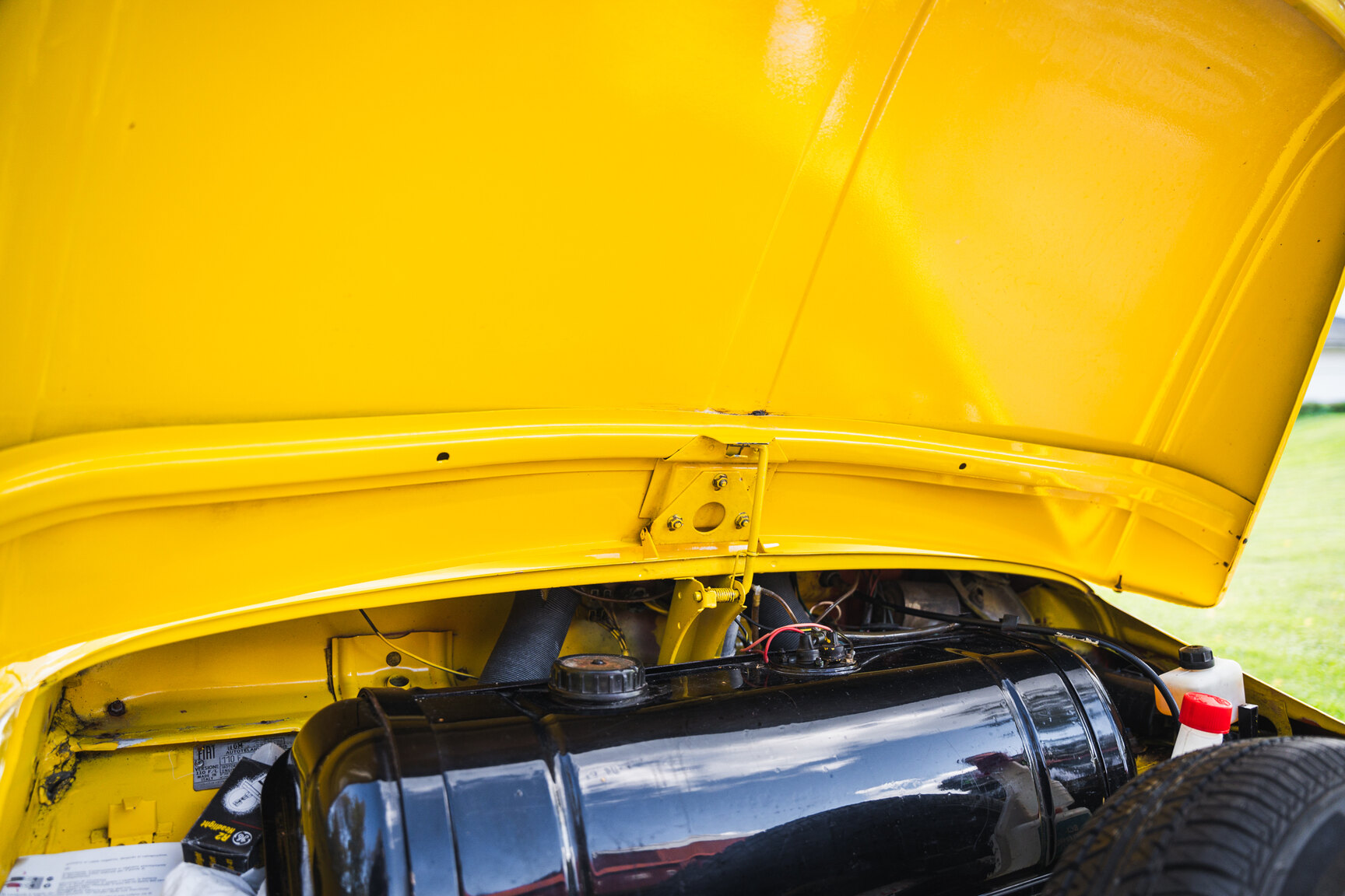 Image of 1972 Fiat 500L mechanics