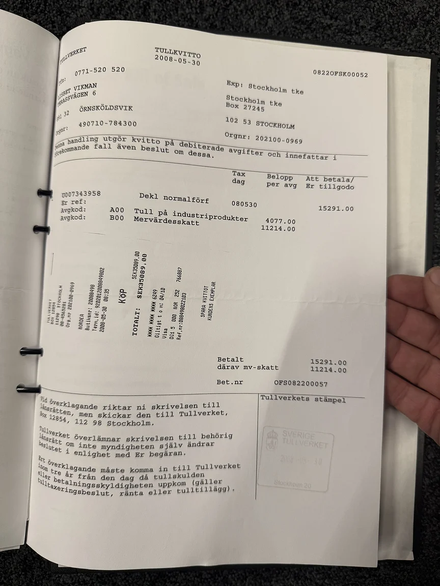 Dokumentation, 1971 Chevrolet Corvette Stingray Special 598 cui V8 795 hk (122)