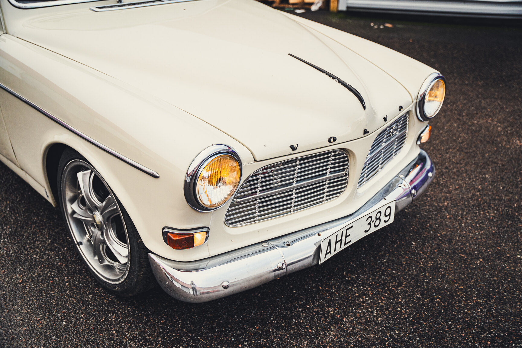 Exteriörbild på 1968 Volvo Amazon Turbo - Ett sista race