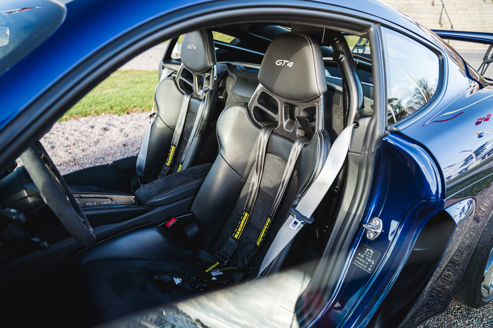 Interiörbild 2020 Porsche 718 Cayman GT4