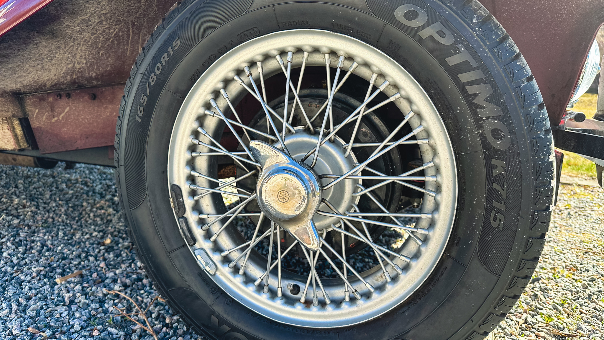 Aussenfoto 1951 MG TD MIDGET