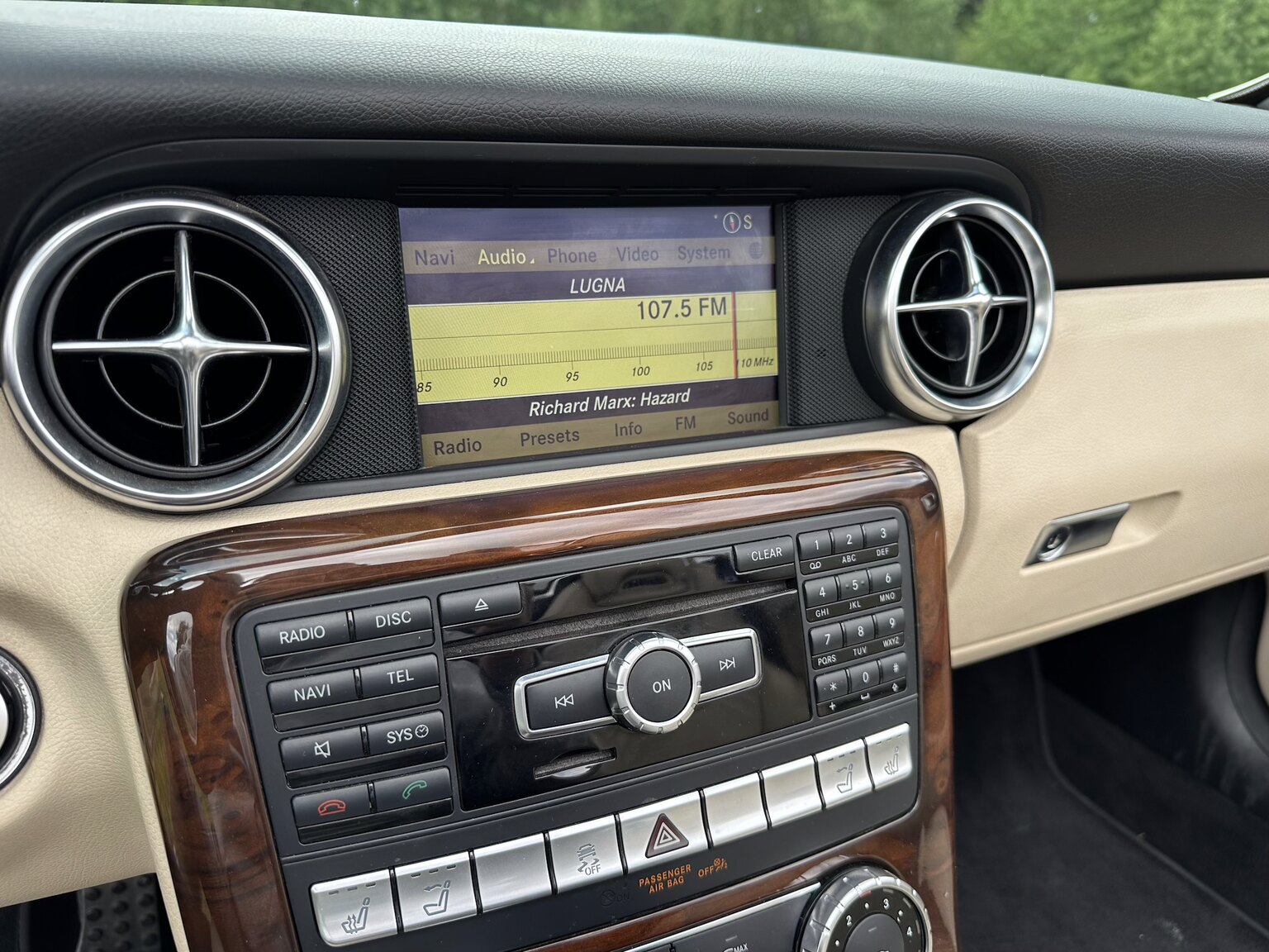 Interior image of 2012 Mercedes-Benz SLK 350