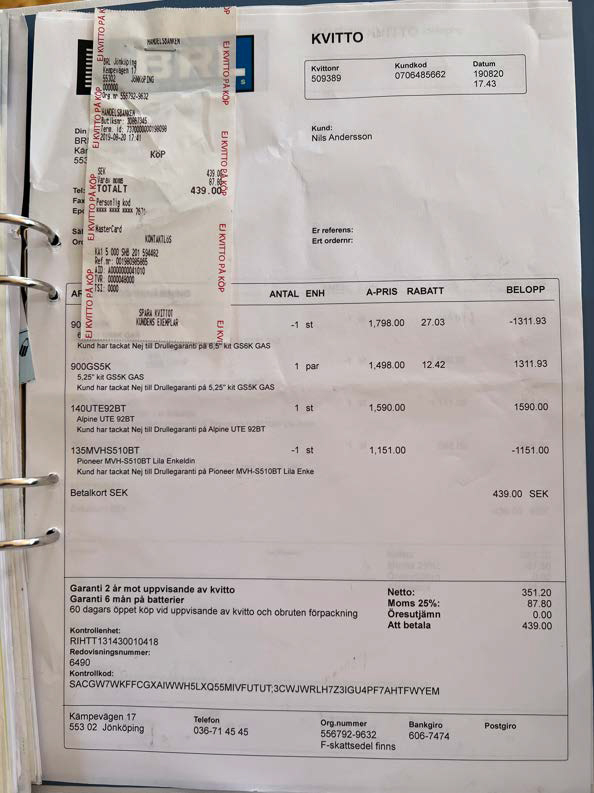 Documentation for 1986 Mercedes 280 GE