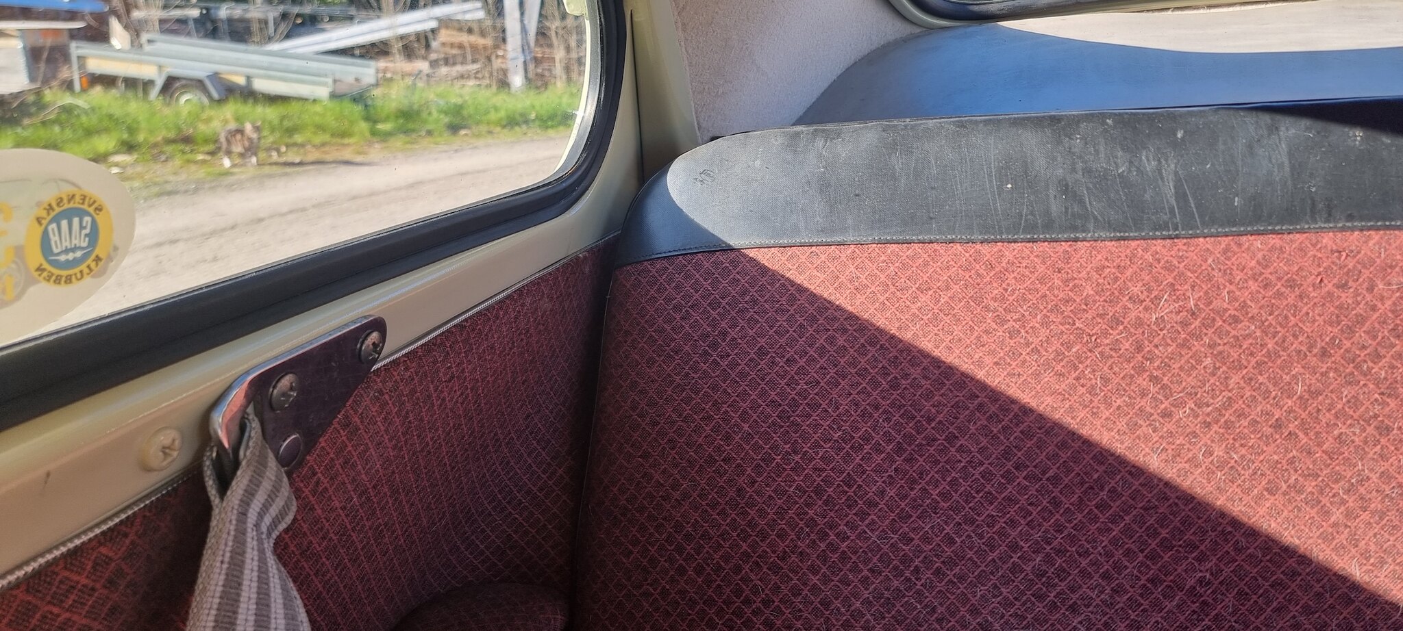 Innenraumfoto von 1959 SAAB 93B Deluxe