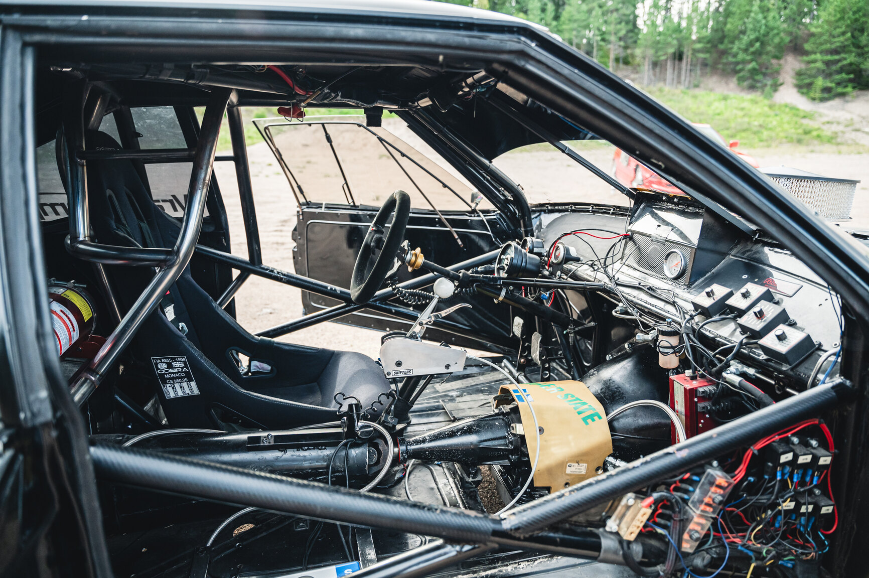 Interiörbild 1972 Opel Commodore Coupé