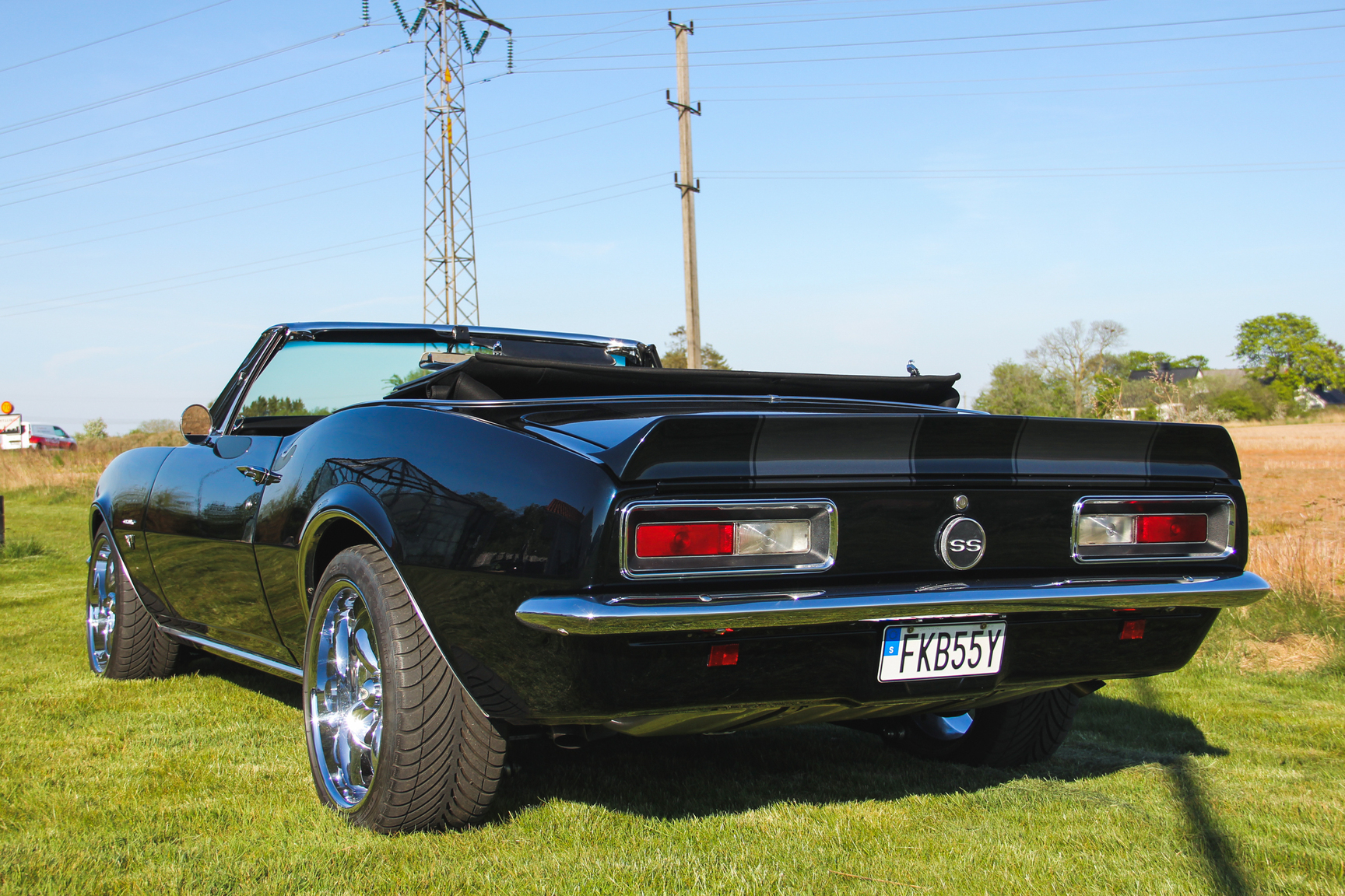 Aussenfoto 1967 Chevrolet Camaro 383ci Convertible (4)