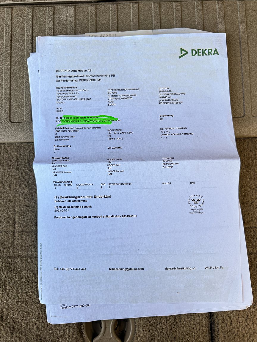 Documentation for 2008 Toyota Land Cruiser 4.5 4WD V8