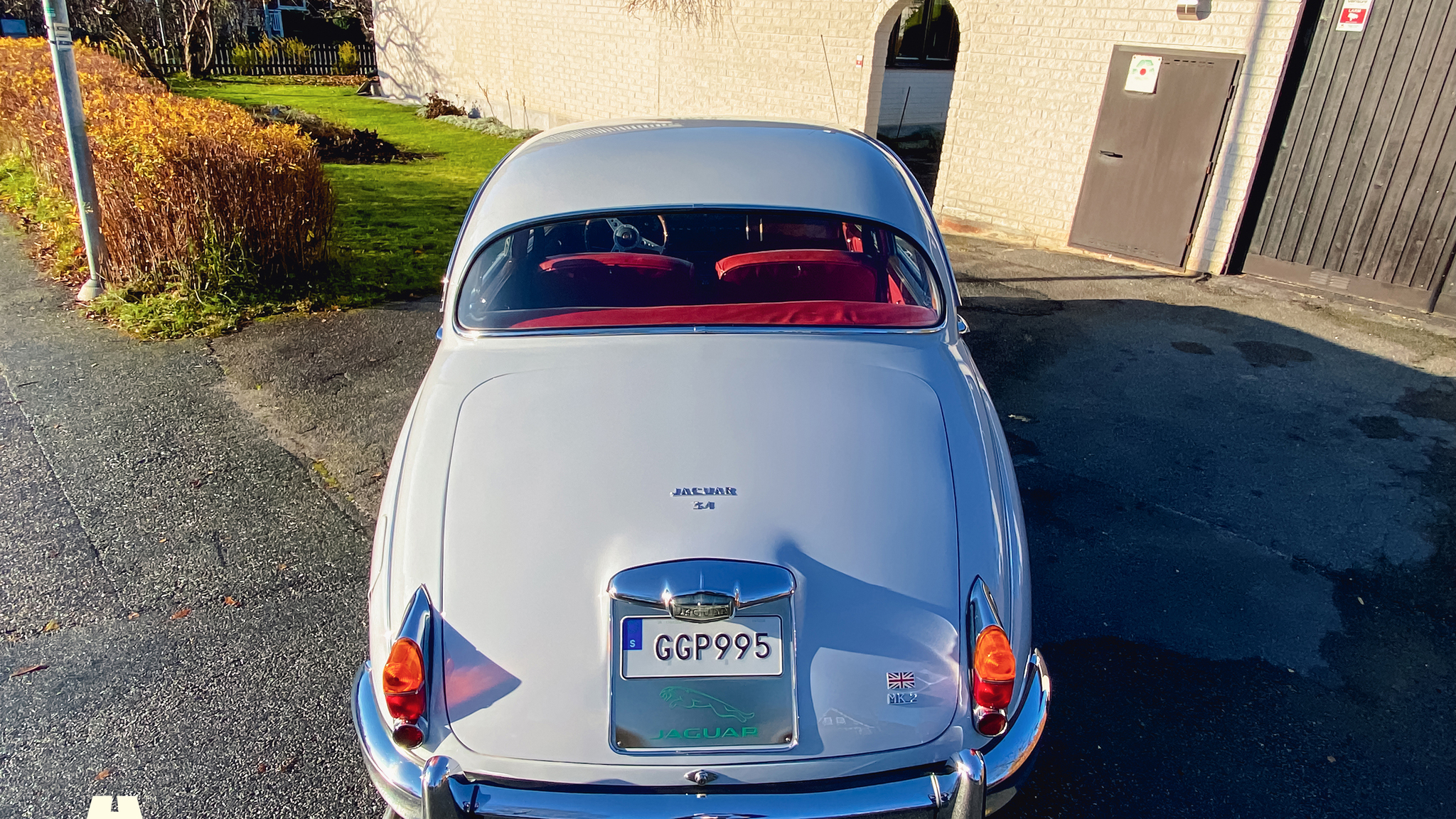 Exteriörbild på 1961 Jaguar Mark 2