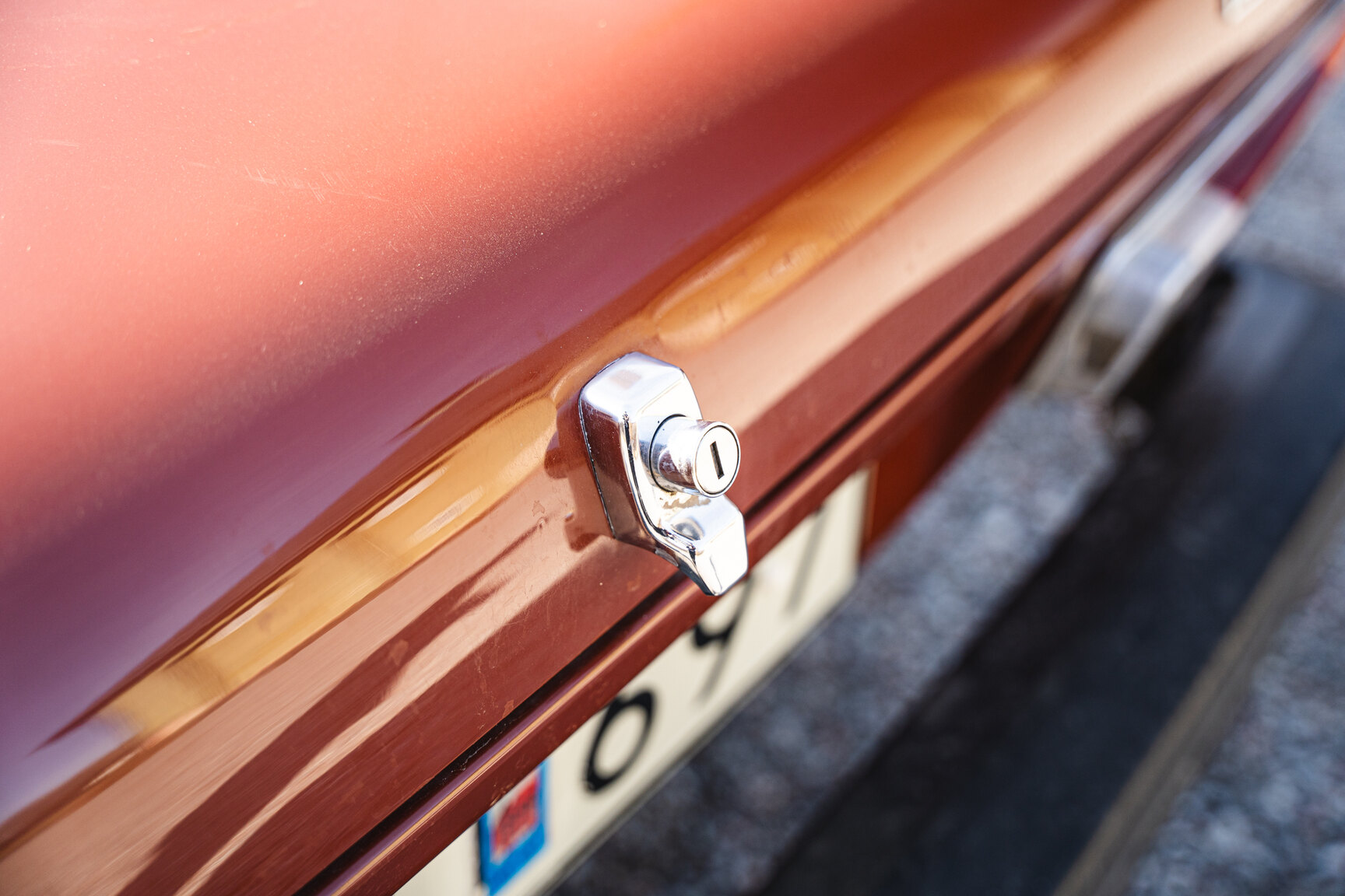 Exteriörbild på 1974 SAAB 99 