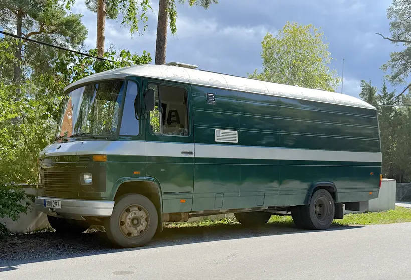 1979 Mercedes-Benz L 508 DGE Skåpbil