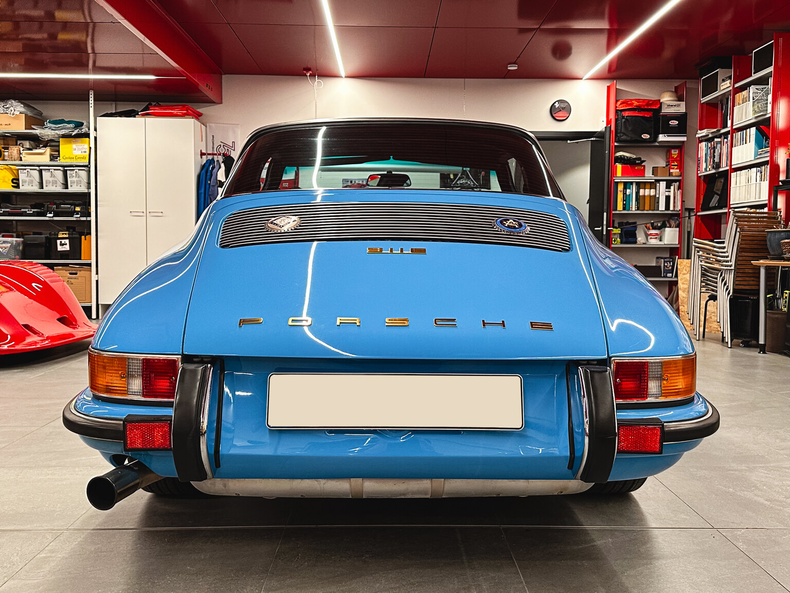 Exteriörbild på 1970 Porsche 911 E Targa