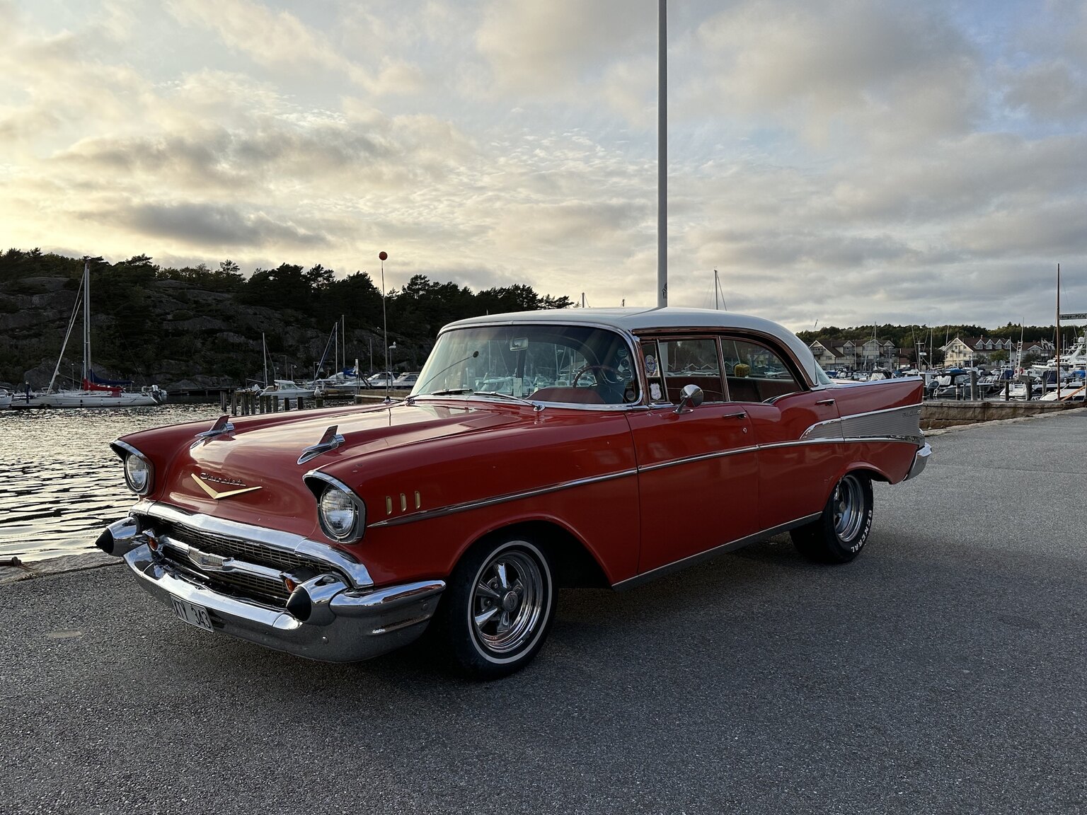Exteriörbild på 1957 Chevrolet Bel Air