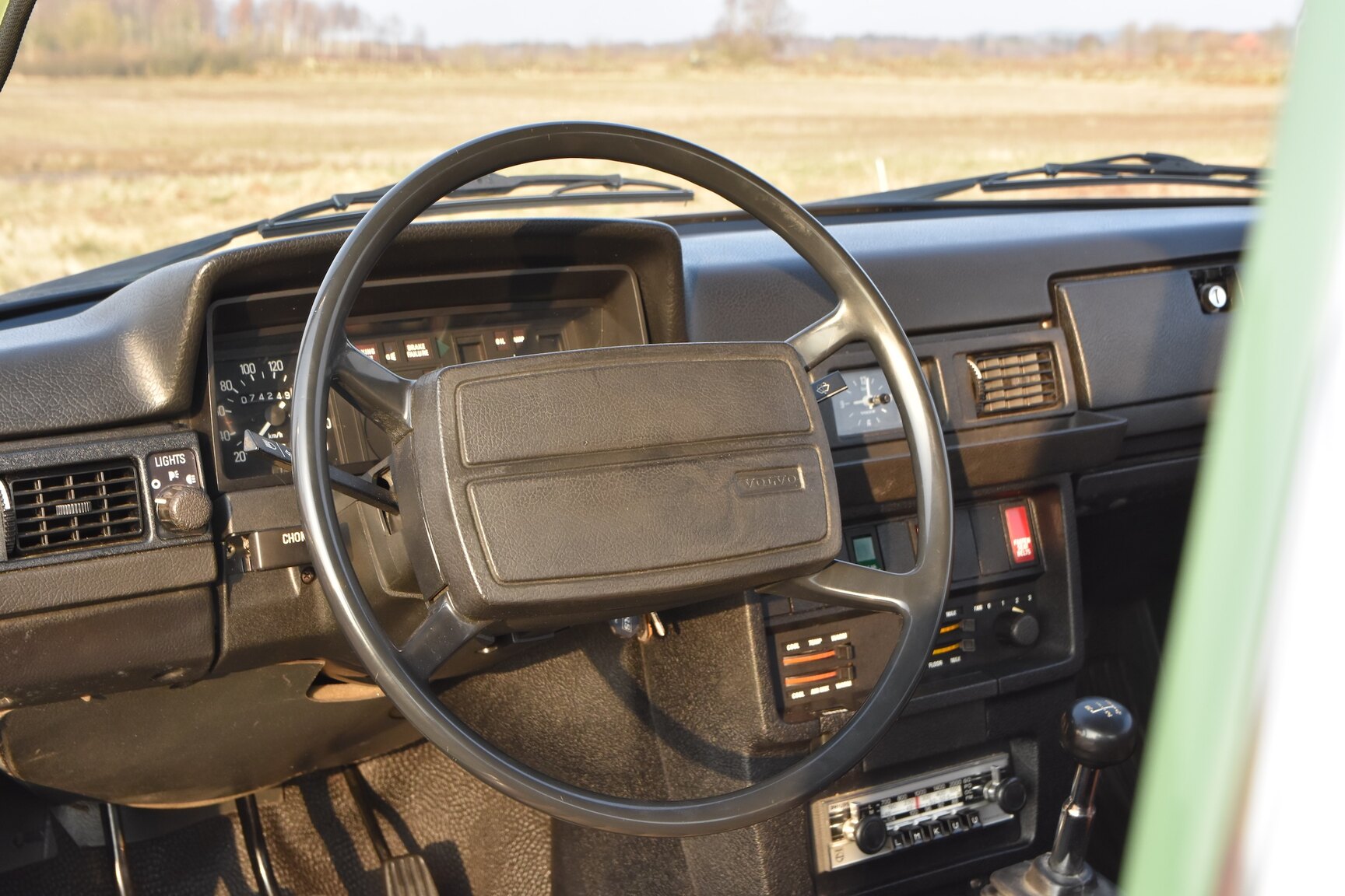 Interiörbild 1975 Volvo 242