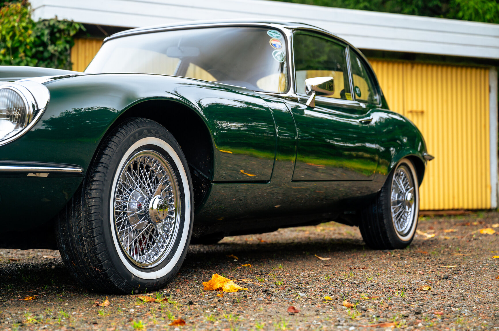 Exteriörbild på 1973 Jaguar E-Type V12