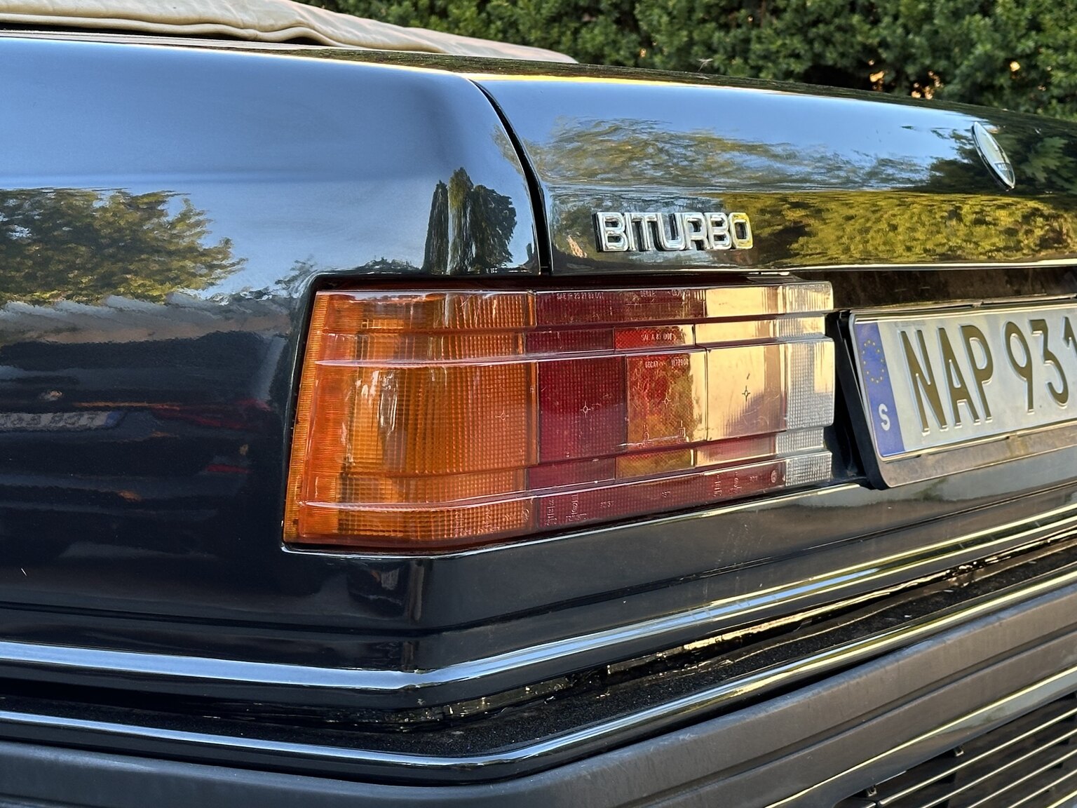 Aussenfoto 1987 Maserati Biturbo Spyder
