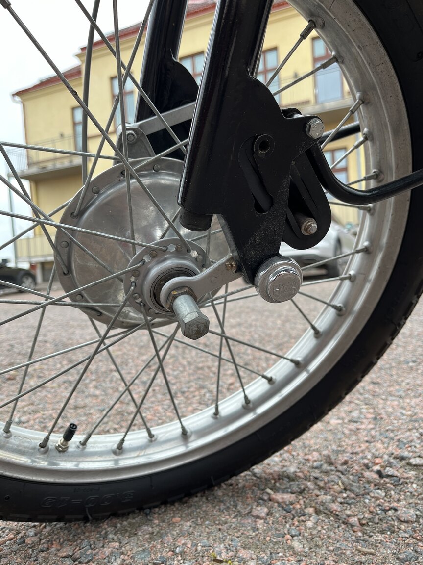 1958 Husqvarna 283 "Guldpilen", Mekanik