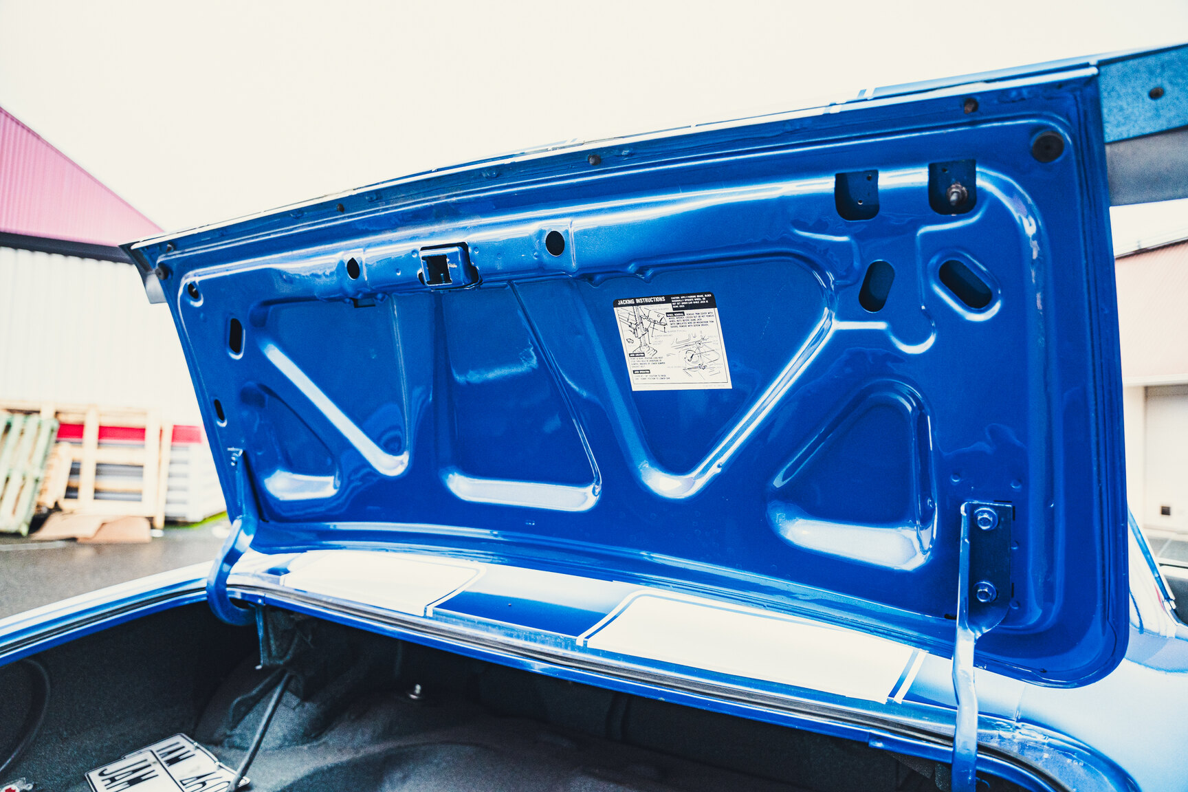 Interiörbild 1968 Chevrolet Camaro - Ett sista race