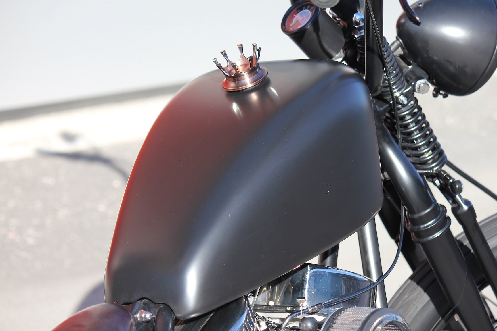 Exterior image of 2015 Harley-Davidson Panhead Bobber 