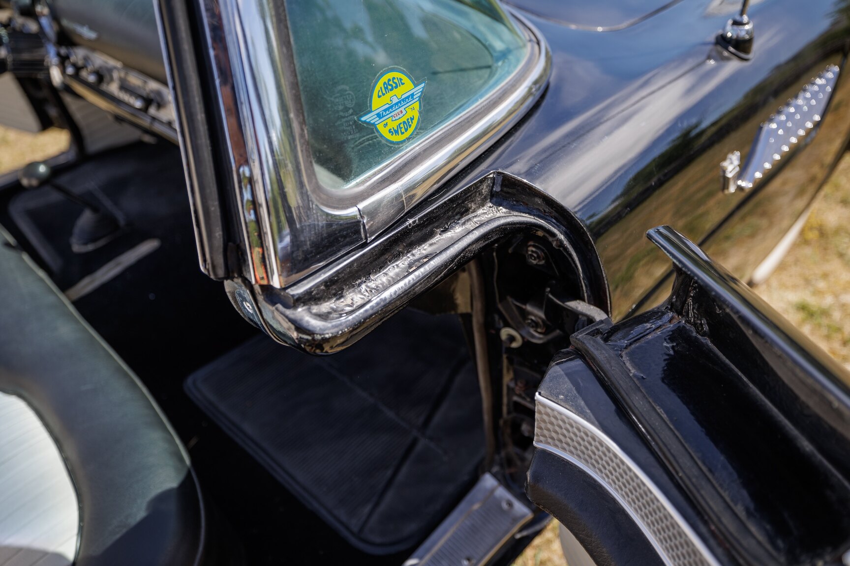 Innenraumfoto von 1956 Ford Thunderbird