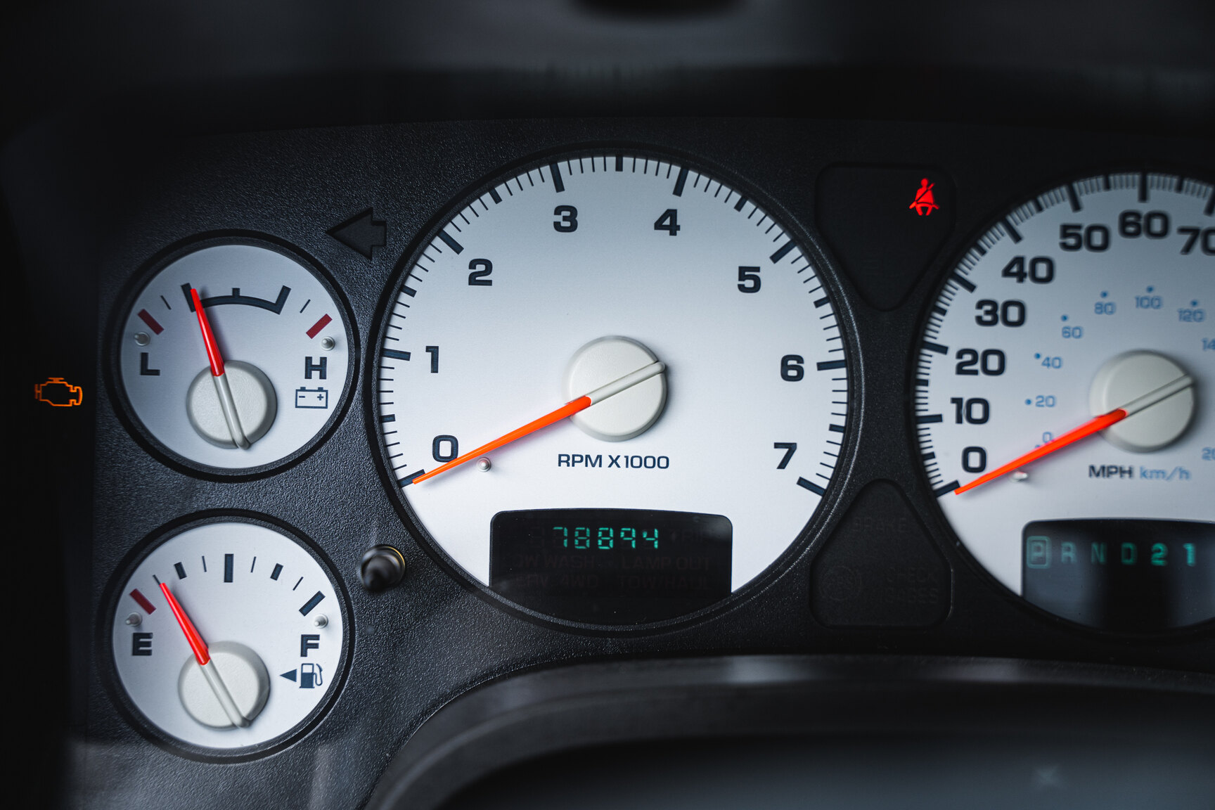 Interiörbild 2005 Dodge Ram 1500 Rumble Bee (34)