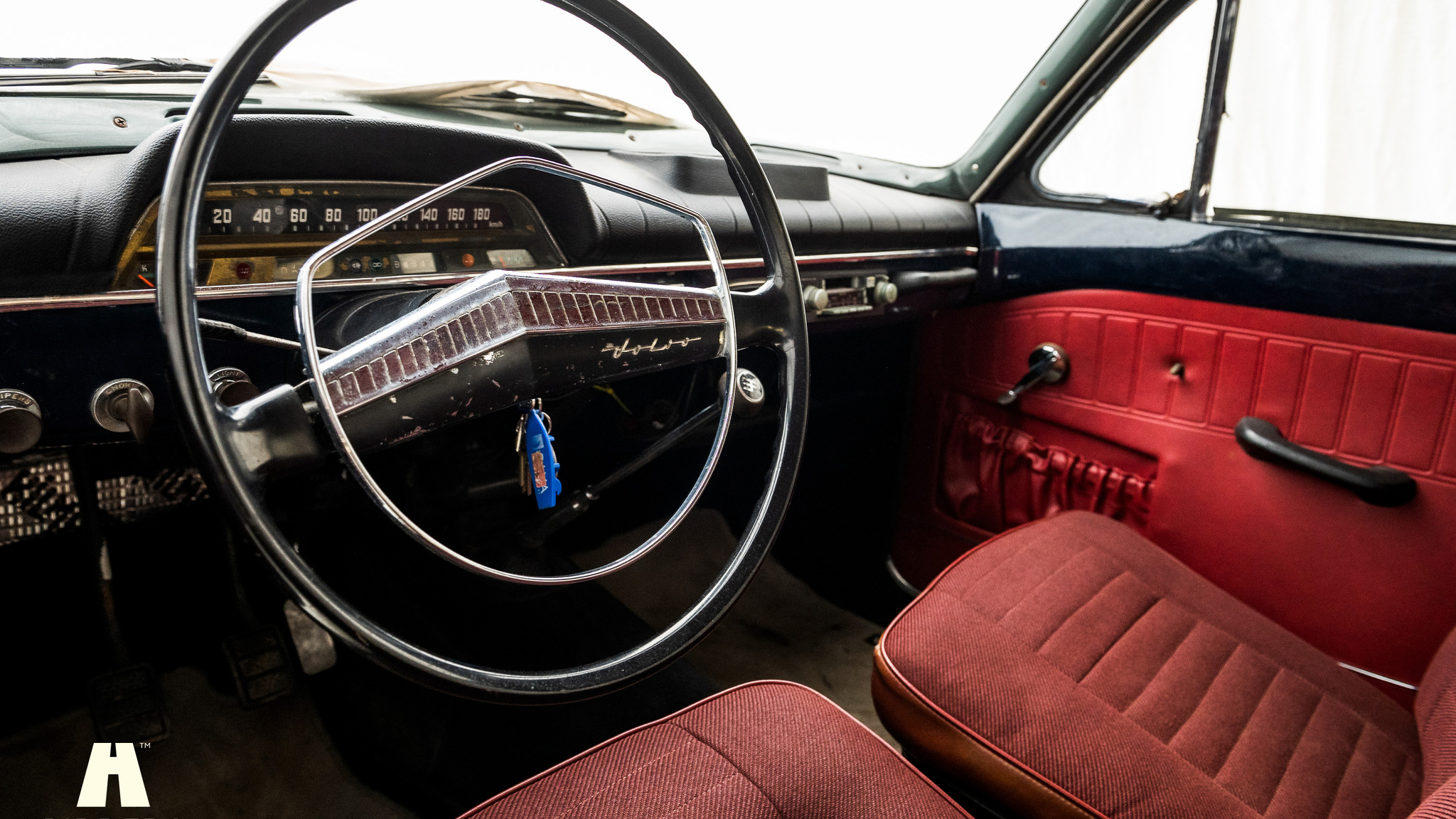 Innenraumfoto von 1967 Volvo Amazon 122 S herrgårdsvagn (33)