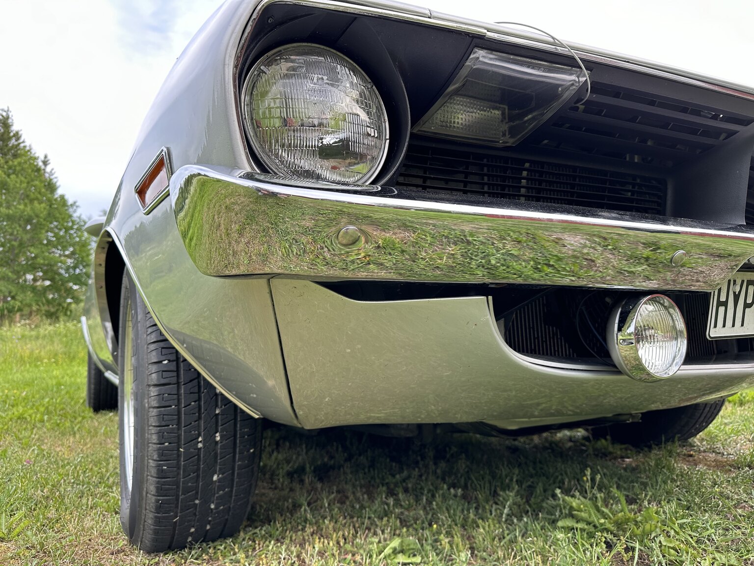 Exteriörbild på 1970 Plymouth Cuda 383