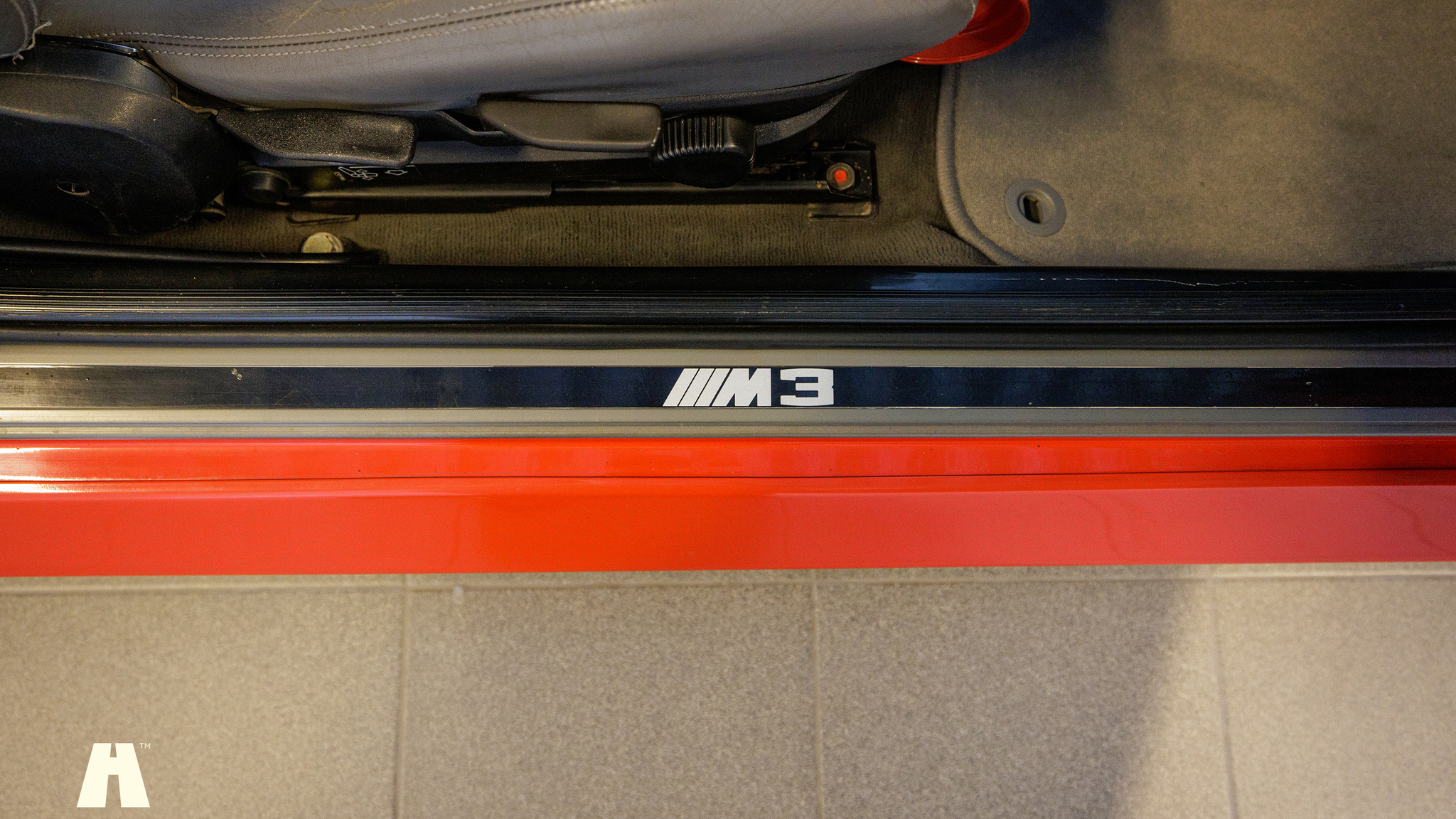 Interiörbild 1988 BMW E30 M3 EVO II