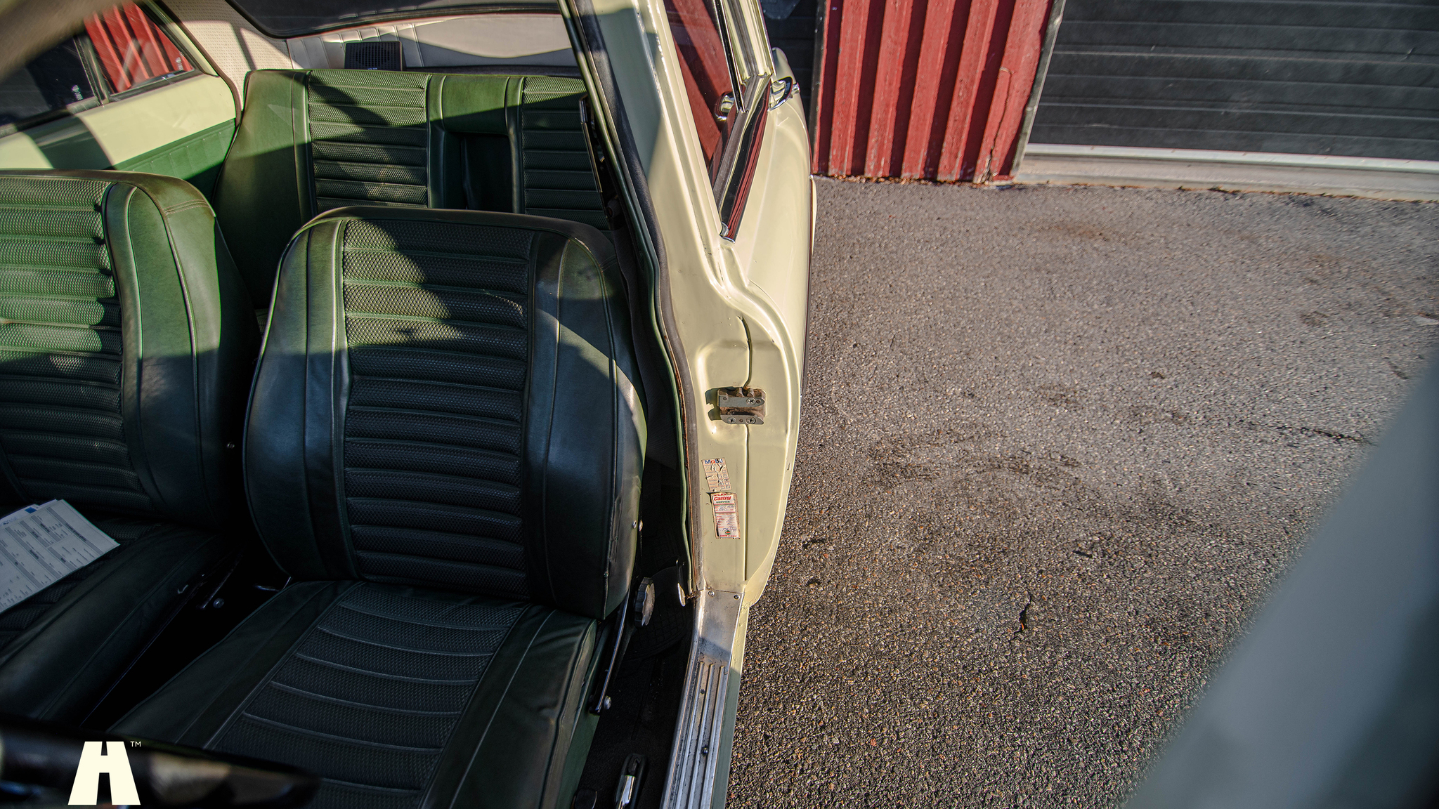 Interiörbild 1966 Volvo Amazon Sport