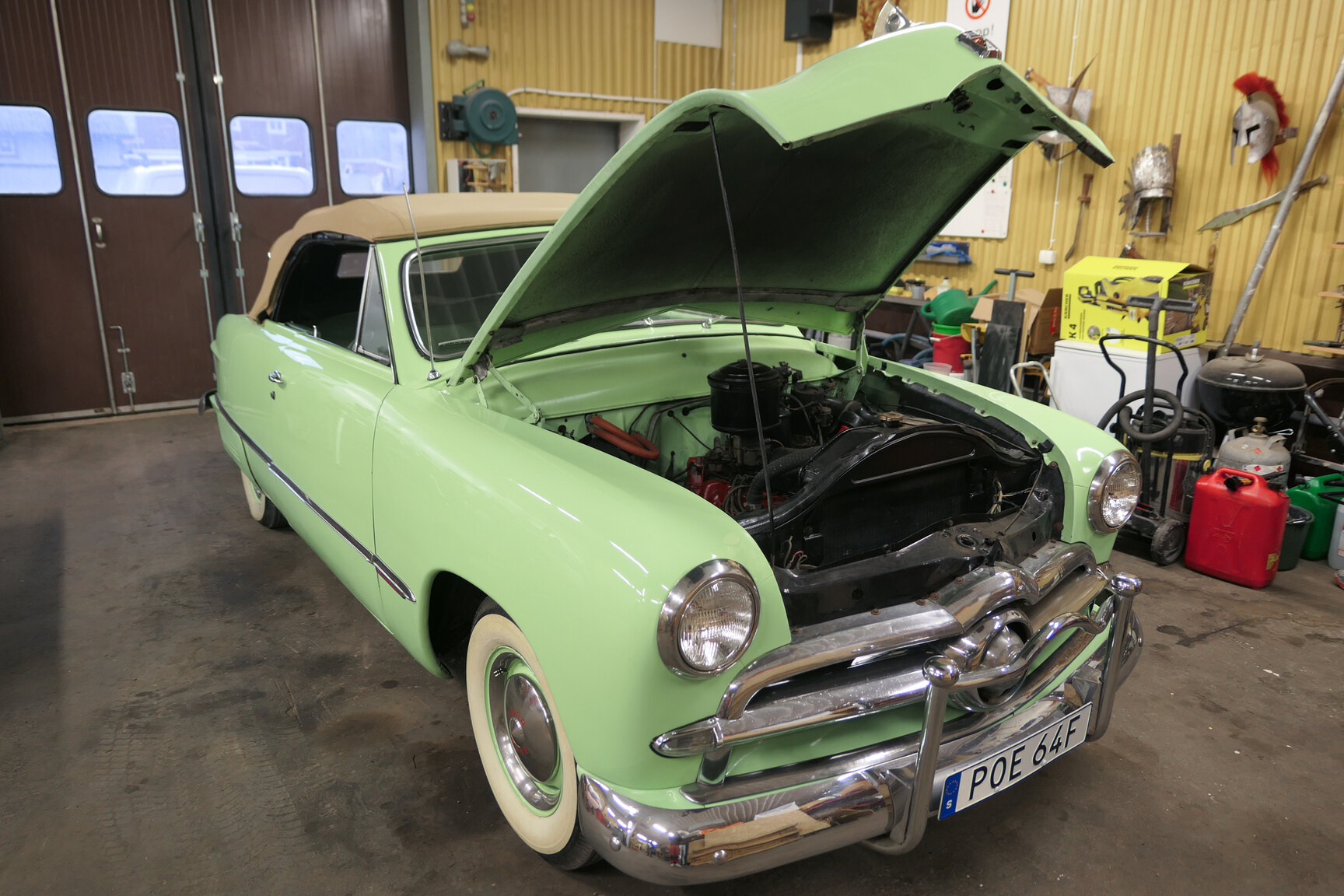 1949 Ford Custom Convertible, Mekanik