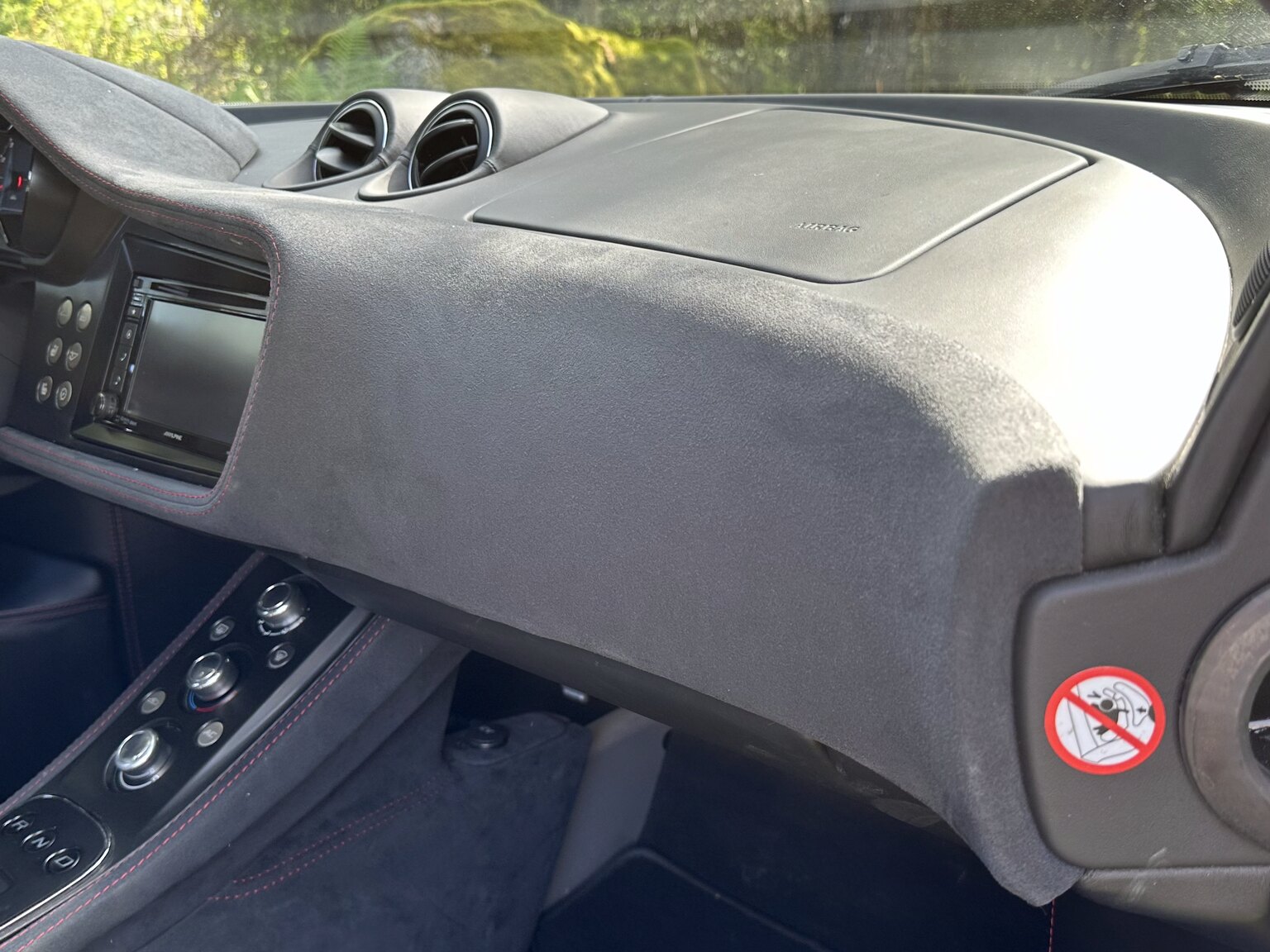 Interiörbild 2015 Lotus Evora S