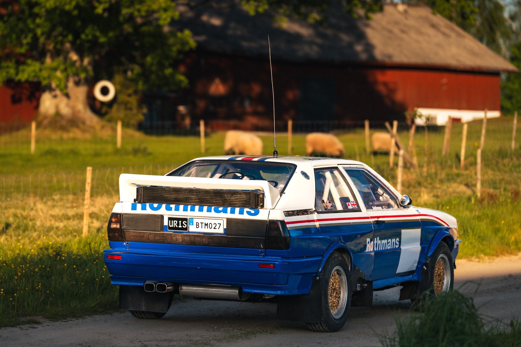 Exterior image of 1986 Audi Quattro Rally Replica